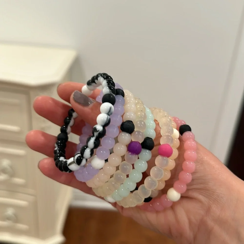 Light up rubber bracelets